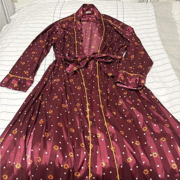 Free People Pajama Party Holiday Robe - Picture 3 of 8